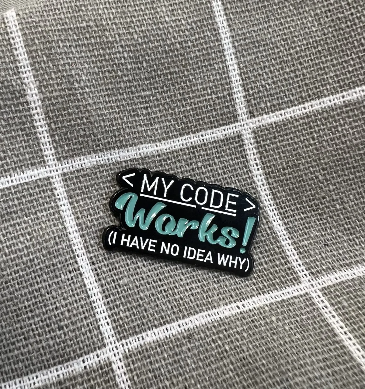 Pin, odznáček stylový tip 249 <my code> works! (i have no idea why) / <můj kód> funguje! (nemám tušení proč)