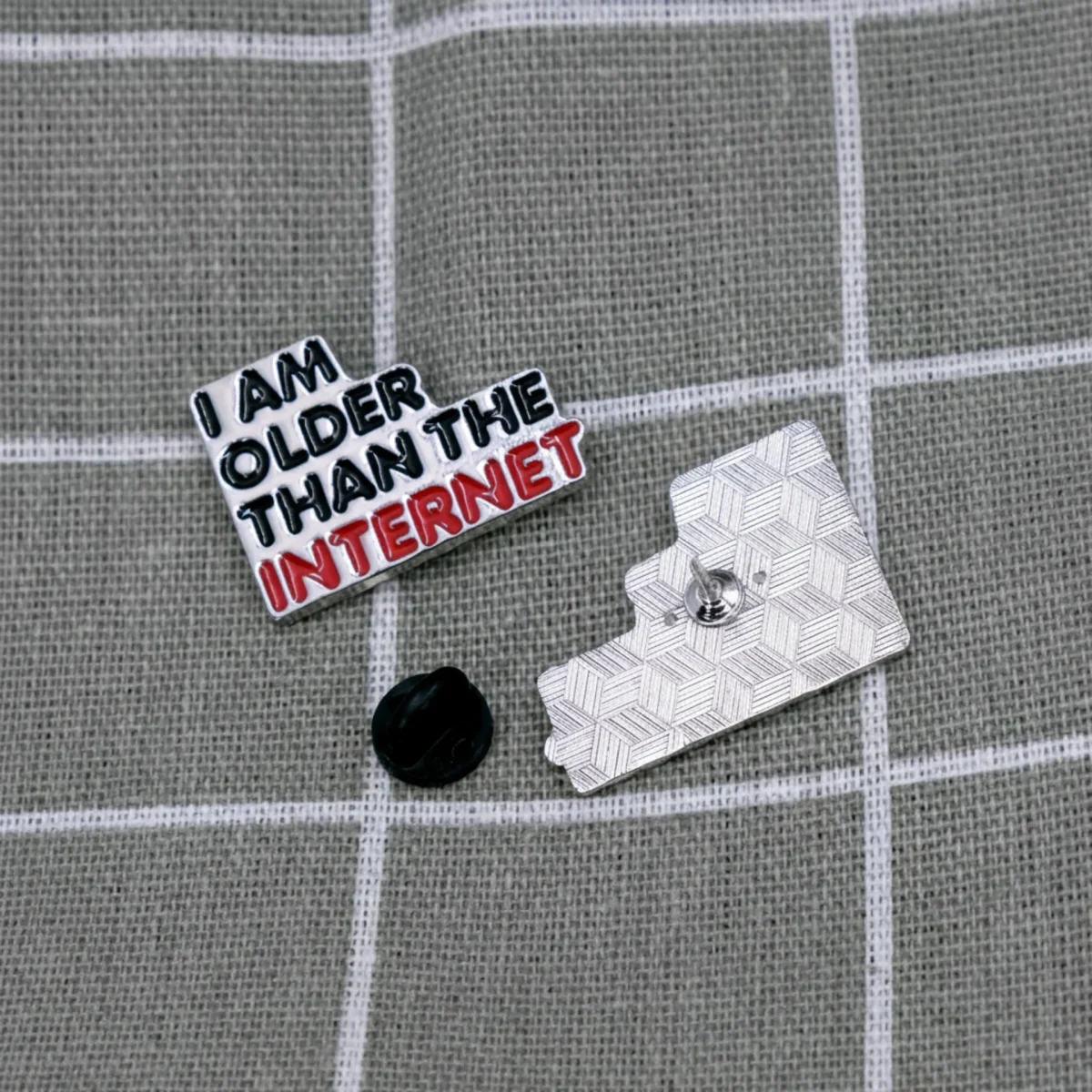 I am older than the internet / Jsem starší než internet - stříbrný