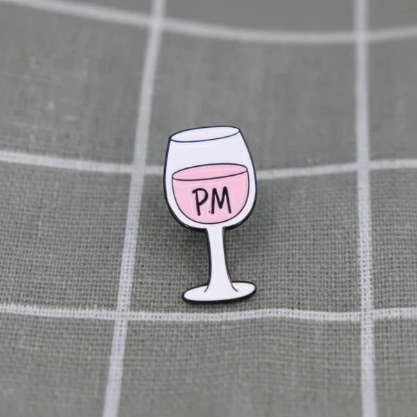 PM (po poledni) - Sklenička s vínem