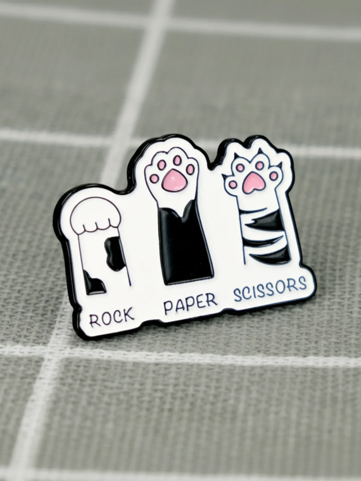 Rock, paper, scissors / Kámen, nůžky, papír - kočičí verze
