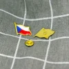 Vlajka České republiky se zlatým okrajem