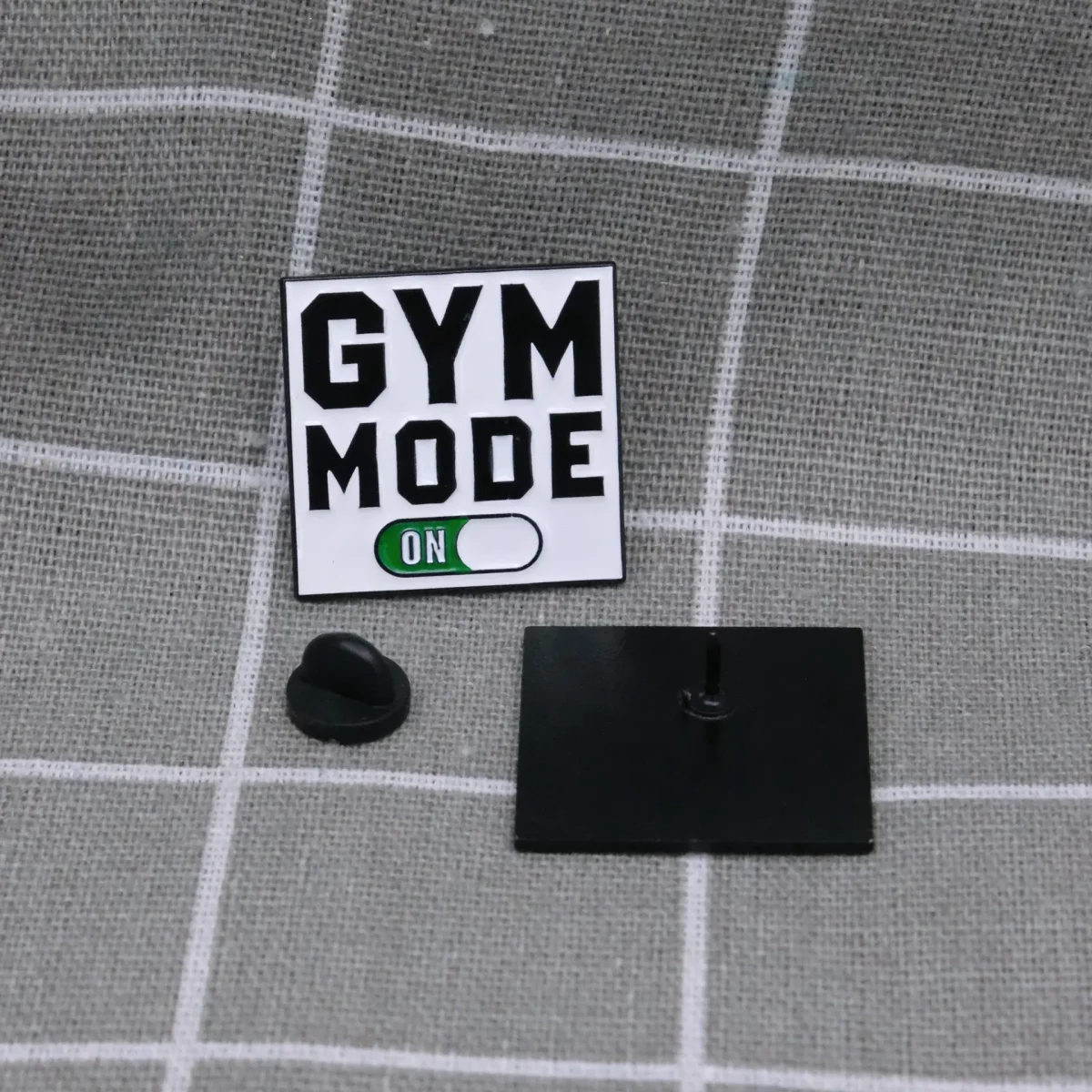 Gym mode - on / Režim posilovny – zapnutý