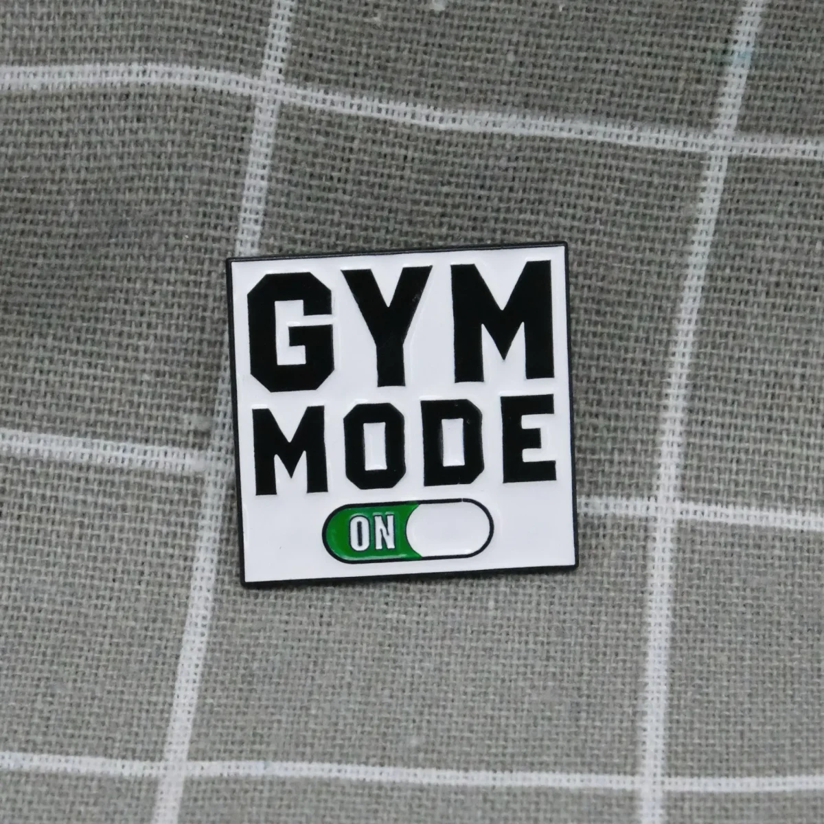 Gym mode - on / Režim posilovny – zapnutý