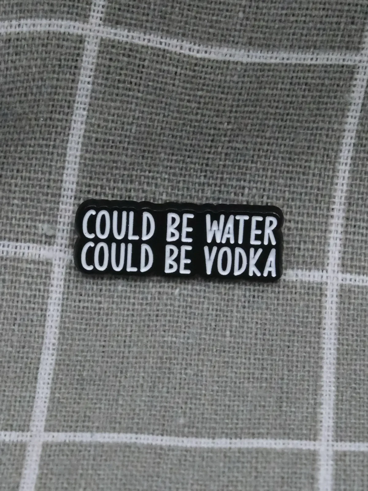 Could be water could be vodka / Může to být voda, může to být vodka
